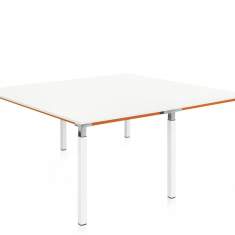 Design Schreibtisch höhenverstellbar 4-Fuss Büro Arbeitstisch, Bürotisch, Steelcase, Kalidro