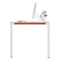 Design Schreibtisch höhenverstellbar 4-Fuss Büro Arbeitstisch, Bürotisch, Steelcase, Kalidro