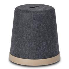 aufstellbarer Hocker stapelbar Polsterhocker Stapelringe Materia, Cap