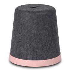 aufstellbarer Hocker stapelbar Polsterhocker Stapelringe Materia, Cap