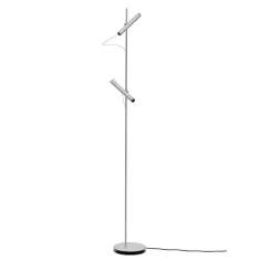 Stehlampe Edelstahl Stehleuchte Büro Baltensweiler LINIjA S