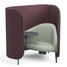 Loungesessel mit Trennwand Sessel mit dem Tisch Lounge Brunner cellular