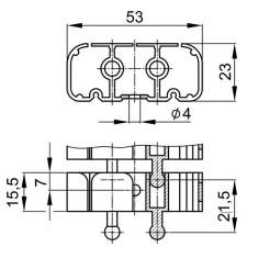 technisches Bild Q-LAB®, Kabelschlange Classic