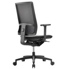 Bürostuhl schwarz Drehstuhl Netzgewebe Büro Nowy Styl Globeline mesh Bürodrehstuhl