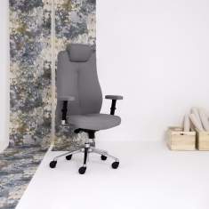 Bürostuhl grau Bürodrehstuhl Drehstuhl Büro Nowy Styl, Sonata