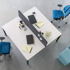 Tisch-Organisations/Trennwandsysteme, Nowy Styl, CS5040 Sichtschutzblende