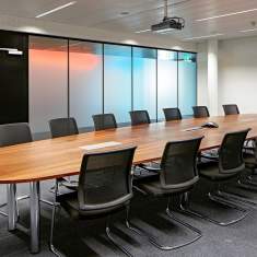 Konferenztisch Holz Konferenztische gross Büro Echo Büromöbel Basel