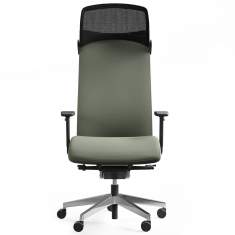 Bürostuhl grün Bürostühle Drehstuhl mit Armlehnen Bürodrehstuhl Büro Profim Action