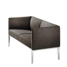 Sofa braun Lounge Loungesofa Wilkhahn Asienta