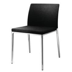 Besucherstuhl schwarz Besucherstühle Konferenzstühle Cafeteria Stühle Wilkhahn Ceno