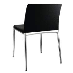 Besucherstuhl schwarz Besucherstühle Konferenzstühle Cafeteria Stühle Wilkhahn Ceno