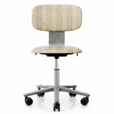 Drehstuhl Holzschale Drehstühle Büro Bürostuhl Flokk HÅG Tion