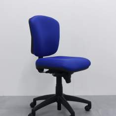 Bürostuhl blau Bürodrehstuhl, BWW, 6035