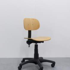 Werkstattstühle Holz Drehstuhl Werkstattstuhl, BWW, 2947R