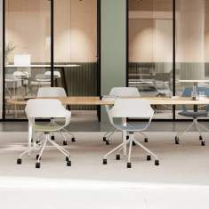 Konferenzstuhl Konferenzstühle mit Rollen Büro Wilkhahn Occo Stuhl