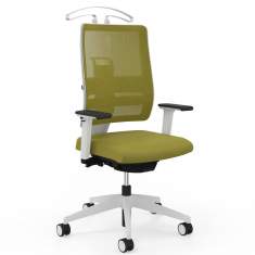 Bürostuhl grün Bürodrehstuhl moderne Bürostühle Netzrücken Viasit Toleo Pro