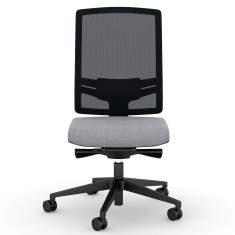 Bürostuhl grau Drehstühle ergonomischer Bürodrehstuhl exklusiv, viasit, F1 Pro Net