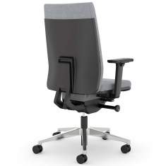 Bürostuhl grau Drehstühle ergonomischer Bürodrehstuhl exklusiv, viasit, F1 Move
