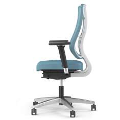 Drehstühle Büro ergonomisch Bürostühle kaufen blau Bürostuhl Netzgewebe Viasit Newback