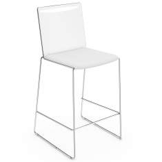 Barhocker weiss viasit, klikit - Barstuhl