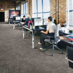 Textiler Bodenbelag Teppichfliesen Interface Step In Time