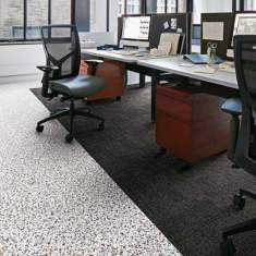 Elastische Bodenbeläge Büro Bodenbelag LVT Interface Luxury Vinyl Tile - Walk On By