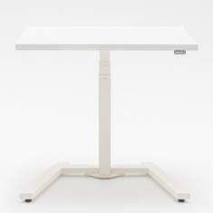 ergonomischer Schreibtisch mit elektrischer Höhenverstellung Schreibtische weiss mdd Ogi One
höhenverstellbar