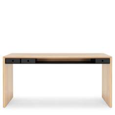 Team-Tisch Holz Team-Tische Konferenztisch Büro Konferenztische Stehtisch gross Girsberger La Punt Bench
rechteckige Tischplatte
Wangenfuss