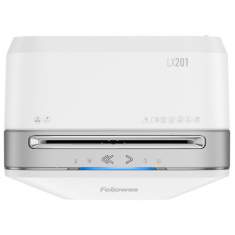 Aktenvernichter weiss Fellowes Powershred® LX201 Mikroschnitt