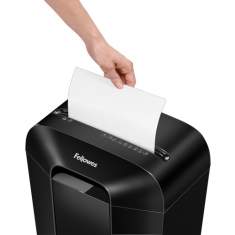 Aktenvernichter schwarz Fellowes Powershred® LX45 Partikelschnitt