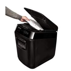 Aktenvernichter schwarz Fellowes AutoMax™ 200M Autofeed