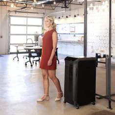 Aktenvernichter schwarz Fellowes AutoMax™ 600M Autofeed