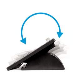 Ergonomiezubehör Fuss-Stützen Fellowes Office Suites™ Microban® Fußstütze
