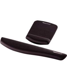 Fellowes PlushTouch™ Handgelenkauflage mit Mauspad - schwarz