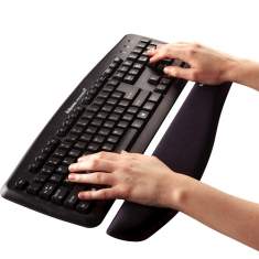 Handauflage schwarz Handauflagen Fellowes PlushTouch™ Tastatur-Handgelenkauflage
FoamFusion