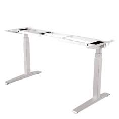 höhenverstellbarer Schreibtisch Gestell Fellowes Levado™ Höhenverstellbares Tischgestell - silber