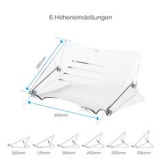 Notebookständer Fellowes Clarity™ Laptop Ständer
