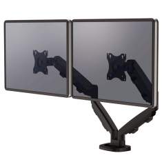 Monitorhalter Tischhalterungen Monitorhalterungen Fellowes Eppa™ Doppel Monitorarm - Schwarz