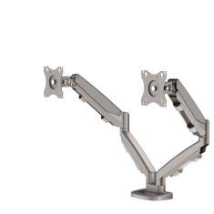 Monitorhalter Tischhalterungen Monitorhalterungen Fellowes Eppa™ Doppel Monitorarm - Silber