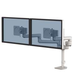Monitorhalter Tischhalterungen silber Monitorhalterungen Fellowes Tallo Modular™ Doppel Monitorarm 2FFS