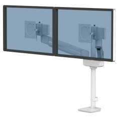 Monitorhalter Tischhalterungen weiss Monitorhalterungen Fellowes Tallo Modular™ Doppel Monitorarm 2MS