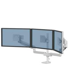 Monitorhalter Tischhalterungen weiss Monitorhalterungen Fellowes Tallo Modular™ Dreifach Monitorarm 3FMS
