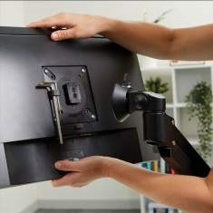Monitorhalter Tischhalterungen Monitorhalterungen Fellowes Tallo Modular™ Einzel Monitorarm 1M