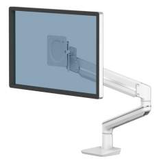 Monitorhalter Tischhalterungen weiss Monitorhalterungen Fellowes Tallo™ Einzel Monitorarm