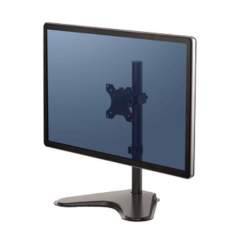 Monitorhalter Tischhalterungen schwarz Monitorhalterungen Fellowes Freistehender Einzel Monitorarm