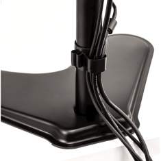 Freistehender vertikaler Doppel Monitorarm - Seasa™ 4