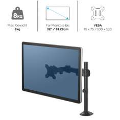 Monitorhalter Tischhalterungen Monitorhalterungen Fellowes Reflex Einzel Monitorarm
