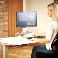 höhenverstellbarer Monitorständer Fellowes Clarity™ Verstellbarer Monitor Ständer