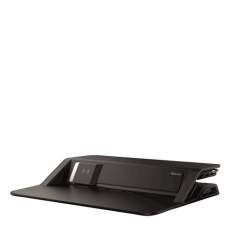 Arbeitsplatz mit Ladestation Lotus™ DX Sitz-Steh Workstation - schwarz