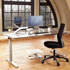 Fuss-Stützen weiss Fellowes Hana™  Series Fußstütze